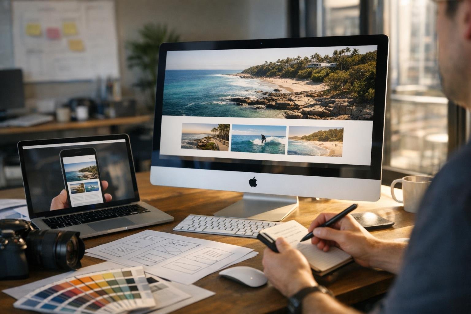 How CMS applies to Website Design services in Sunshine Coast, Australia — practical illustration