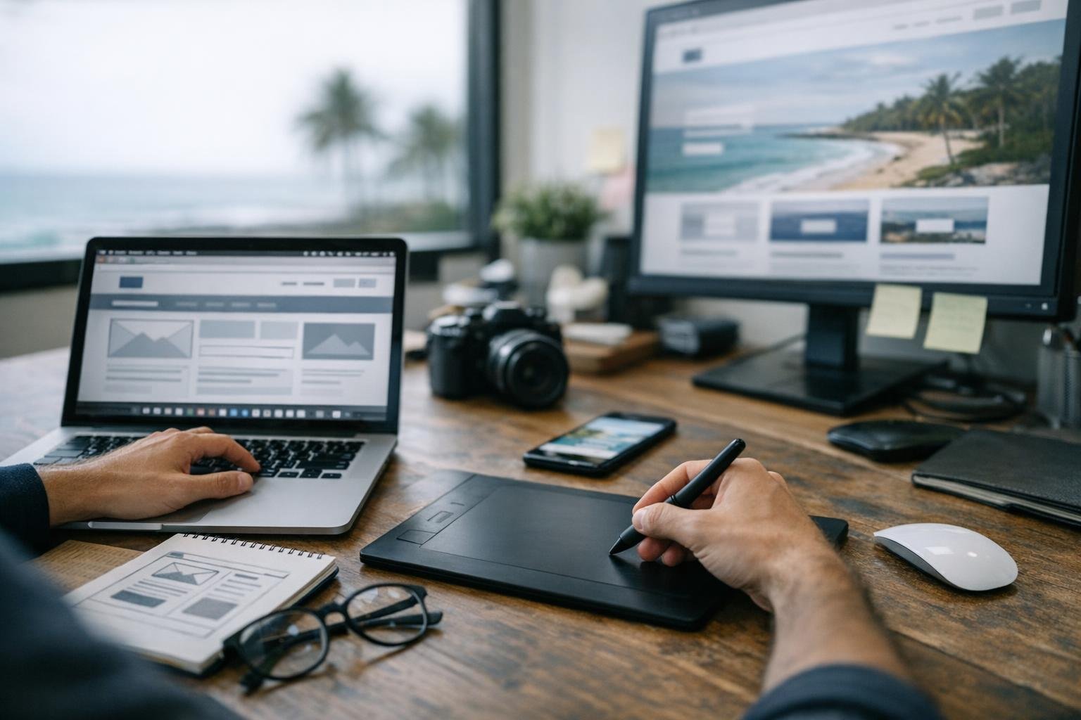 How Content Management System applies to Website Design services in Sunshine Coast, Australia — practical illustration