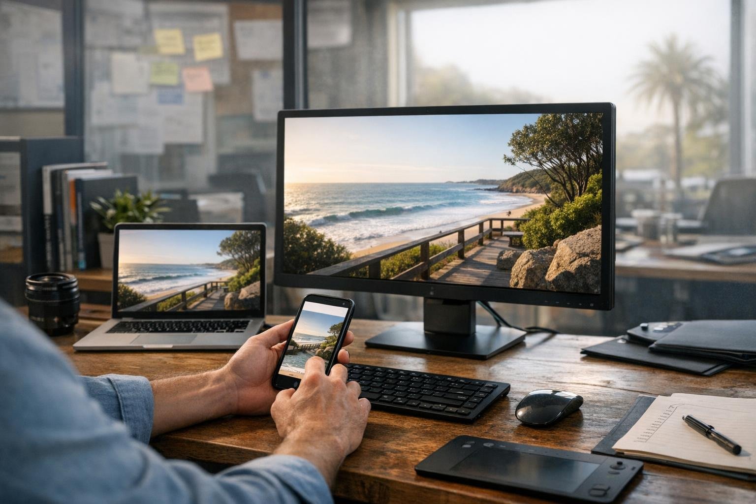 How Hosting Setup applies to Website Design services in Sunshine Coast, Australia — practical illustration