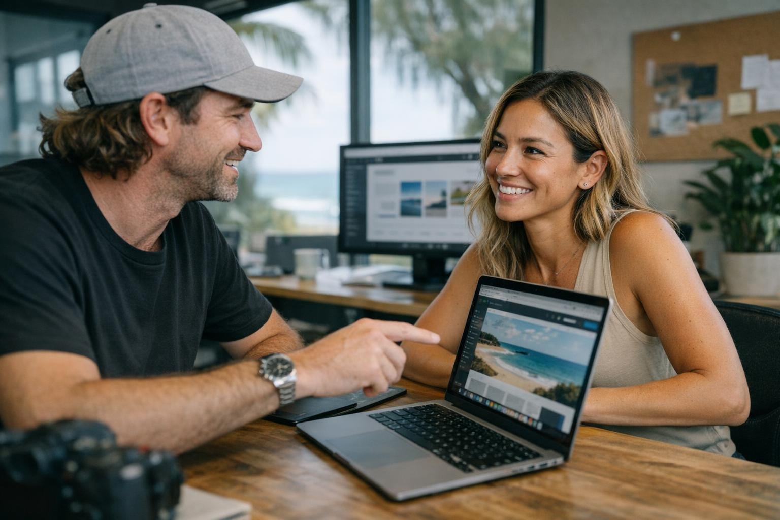 How Landing Page Design applies to Website Design services in Sunshine Coast, Australia — practical illustration